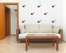 Cigarette Holder Pattern Wall  Sticker
